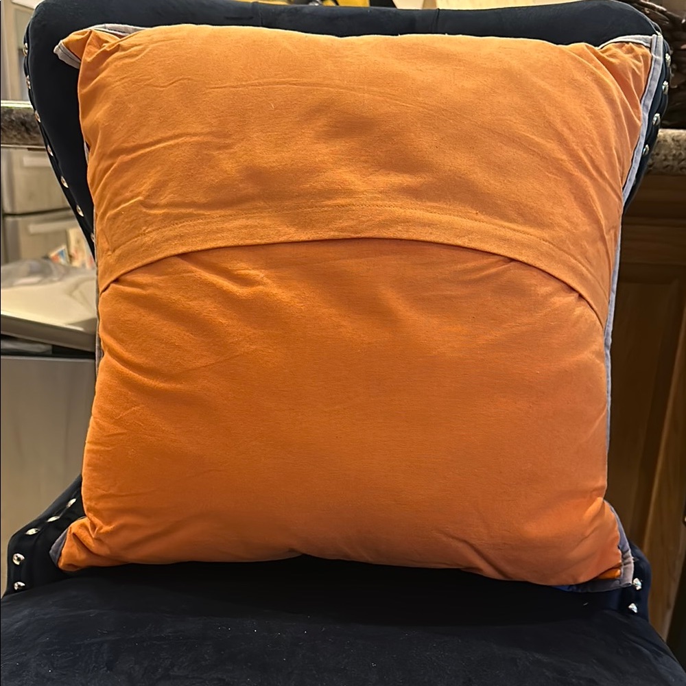Colorful Cat Pattern Pillow - Picture 2 of 3